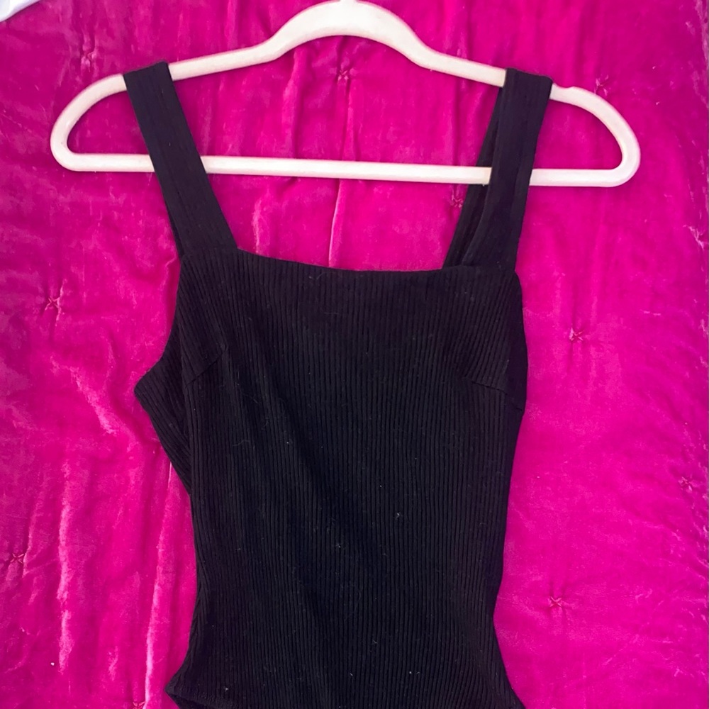POLLY BLACK BODYSUIT